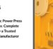 Hydraulic Power Press In UAE