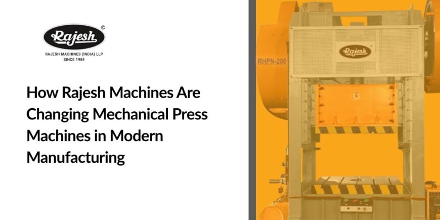 Rajesh mechanical press machines