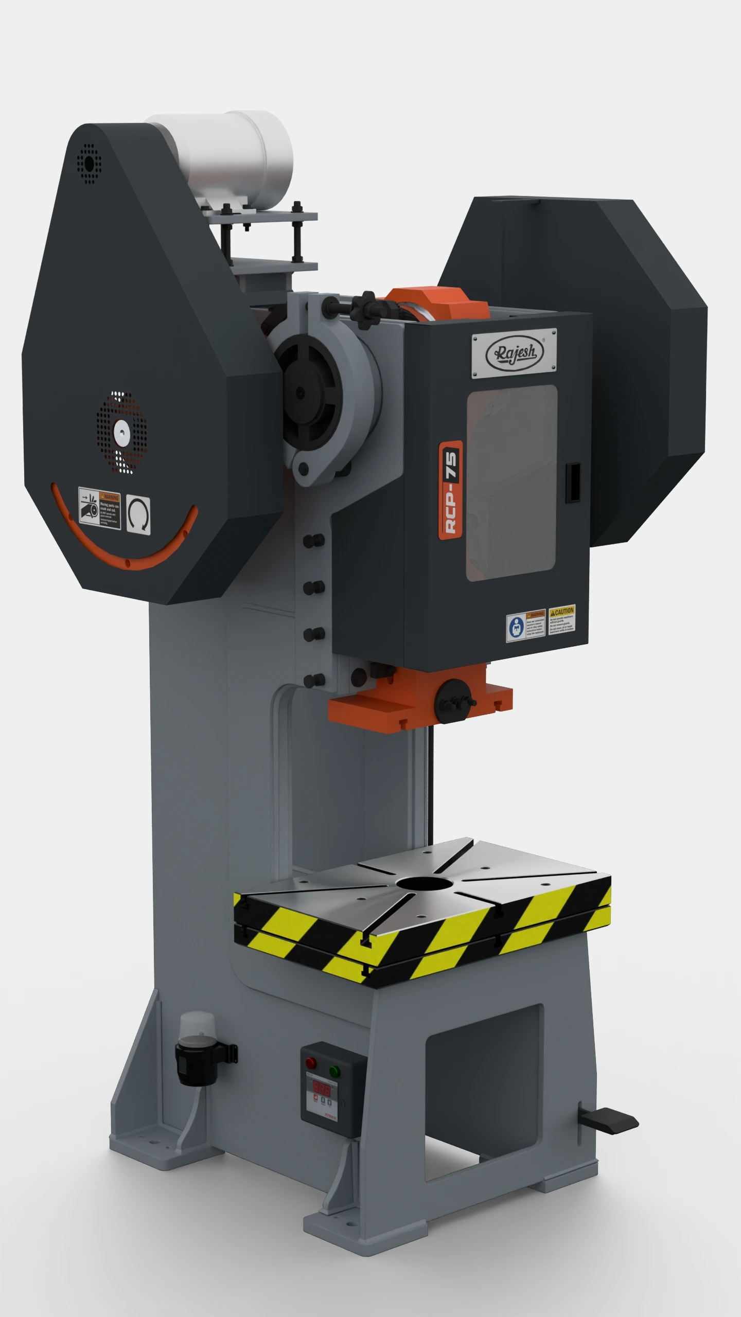 rcp 75 ton c frame power press