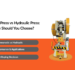 Pneumatic Press vs Hydraulic Press Which One Should You Choose